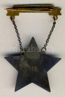 1950-es évek Sztahanovista kitüntetés díszdobozban T:2