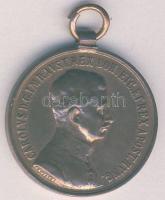 1916. Bronz Vitézségi Érem "Fortitudini - IV.Károly" mellszalag nélkül T:2