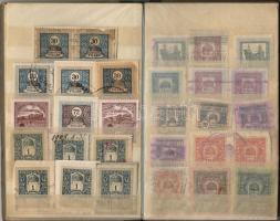 120 db magyar okmánybélyeg 1863-1945