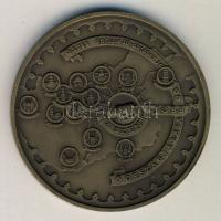 1988. "Szent Jobb országjárása-Szent István halálának 950. évfordulója" nagyalakú Br emlékérem szign.:Bozó T:1