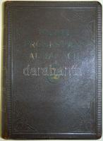 1933 Dr. Laurentzy Vilmos: Magyar Protestáns Almanach, kiadói dombornyomott félbőr kötésben, jó állapotban