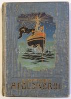 1907 Dr. Gáspár Ferencz: Vitorlával Ázsia körül IV. kötet, Singer és Wolfner Kiadó, Bp., 176 képpel, 30 melléklettel és 1 térképpel, kiadói dombornyomott vászonkötésben, gerince sérült
