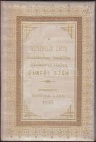 1895 Koncsek Lajos: A népnevelők lapja harminczéves fennállása alkalmából kiadott ünnepi szám, Minerva Kiadó, Bp., kiadói dombornyomott aranyozott kötésben, szép állapotban