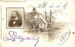 1899-1908 4 db üdvözlőlap közte 2 litho