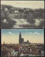 1915-1916 10 db képeslap tábori postával