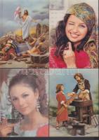 7 db modern 3 dimenziós lap / 3 dimension cards