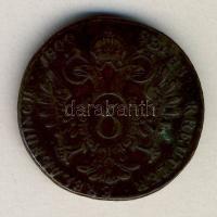 Ausztria 1800S 6Kr "II.Ferenc" T:2