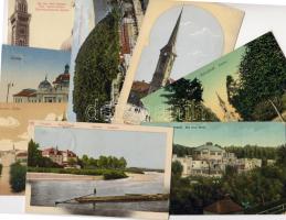 10 db vegyes magyar lap T2/3