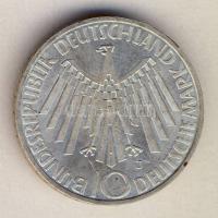 NSZK 1972J 10M Ag "Müncheni olimpia" T:2