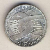 NSZK 1972. 10M Ag "Olimpia-München" T:1-