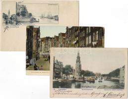 3 Amsterdam századfordulós lap T2