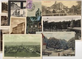 11 db városképes lap T2/3