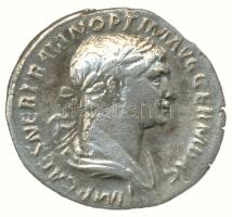 Római Birodalom / Traianus 98-117. Denar Ag (3.33g) T:2 /  Roman Empire / Trajan 98-117. Denar Ag "IMP CAES NER TRAIAN OPTIM AVG GERM DAC / PARTHICO PM TRP COS VI PP SPQR - FORT RED (Sitting Fortuna)" (3,33g) T:XF RIC 315., RSC 150a