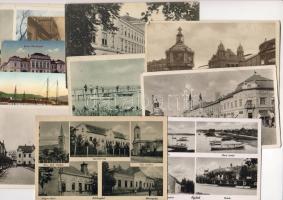 12 db vegyes városképes lap T3