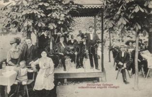 Budapest II. Hűvösvölgy Gyöngye vendéglő kerthelyisége (EK)