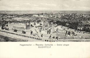 Budapest X. Haggenmacher-Dreher sörgyárak