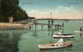 Balatonfüred csónak kikötő, Divald és Monostory (EK)