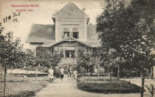 Balatonlelle-fürdő Schreder-villa (EK)