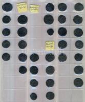 Hagyaték római gyűjtemény tétel albumba rendezve több mint 150db érmével klf császároktól, közte Den...