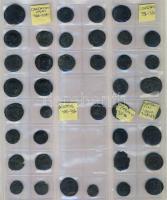 Hagyaték római gyűjtemény tétel albumba rendezve több mint 150db érmével klf császároktól, közte Den...