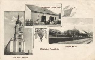 Geszti Schlesinger József üzletével (EB)