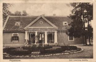 Pápateszér Gróf Esterházy-kastély (Rb)