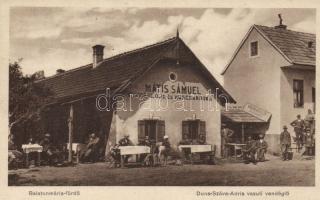 Balatonmária-fürdő Duna-Száva-Adria Vasúti Vendéglő, Mátis Sámuel