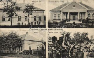 Csanádalberti (Csanád Albertfalva) a Nissovics-kúriával