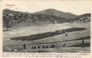 Piliscsaba tábor hadgyakorlat