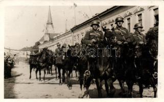 Máramarossziget entry of the Hungarian troops So.Stpl