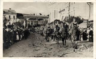 Marosvásárhely entry of the Hungarian troops So.Stpl (Rb)