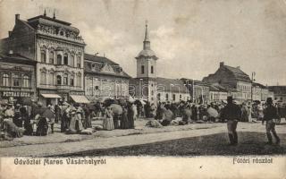 Marosvásárhely main square fair