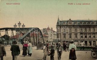 Nagyvárad bridge with Lévay Palace