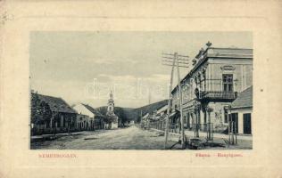 Boksánbánya (Németbogsán) main street