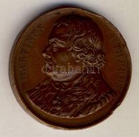 Franciaország 1821. Martin Luther bronz emlékérem. Szign.:Depaulis F. (d=41mm) T:2