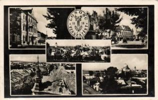 Losonc entry of the Hungarian troops, with synagogue