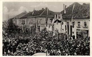 Érsekújvár entry of the Hungarian troops (cut)