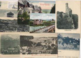 Ausztria 10 db főleg századfordulós lap, közte több érdekeseb darab