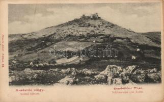 Szádellői völgy, Torna castle ruins