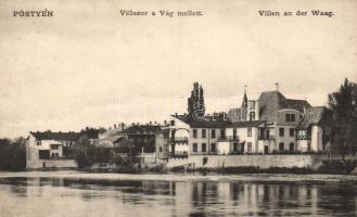 Pöstyén Vág riverside villas with massage center