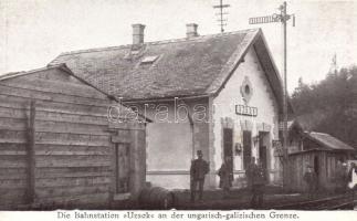 Uzsok border railway station