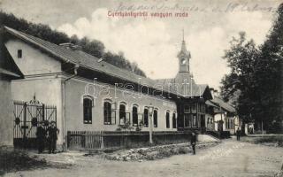 Gyertyánliget iron works office (fl)