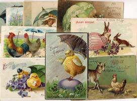 10 db dombor litho húsvéti lap