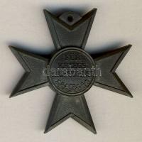 Német Birodalom / Poroszország I.V.H. érdemkereszt háborús szolgálatért gyűjtői replika szalag nélkü...