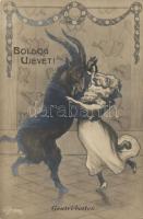 Goat dance, new year (fl)