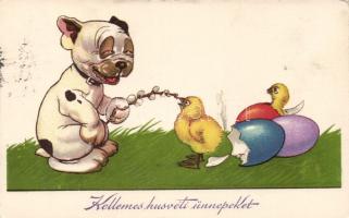 Bonzo dog, Easter litho