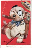 Bonzo dog, cigar s: Studdy (cut)