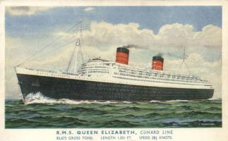 Cunard Line RMS Queen Elizabeth