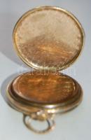 MIDO márkájú sorszámozott és jelzéssel ellátott 14K arany zsebóra működőképes de néhol sérült állapo...