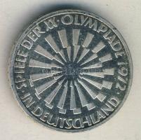 NSZK 1972F 10M Ag "Olimpia-München" T:2